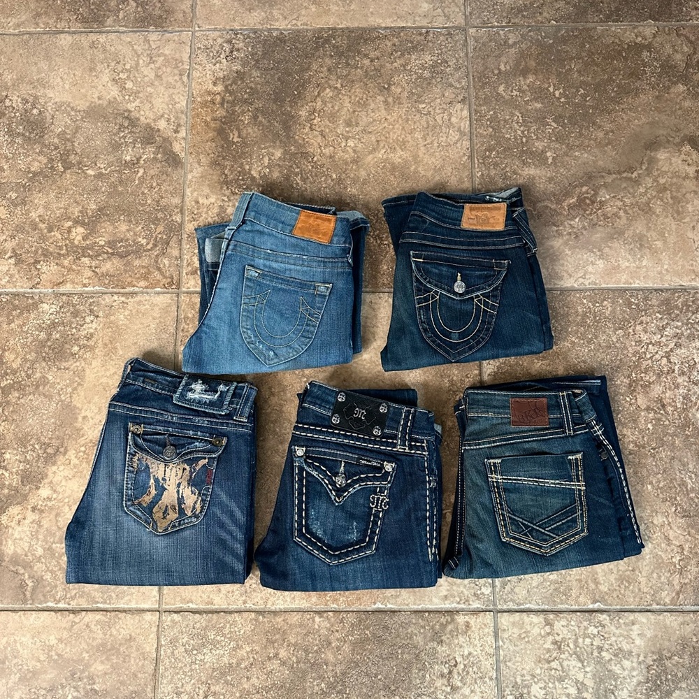 True Religion MEK MissMe BKE Jeans